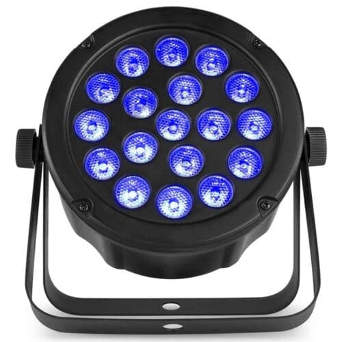 Beamz SlimPar45 Wash Light – 18x 3W 3-in-1 RGB LEDs