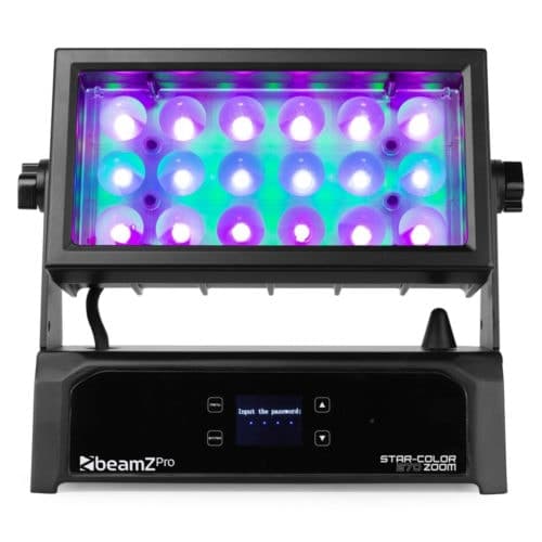 Beamz Star Color 270Z Wash Zoom 18x15W RGBW IP65