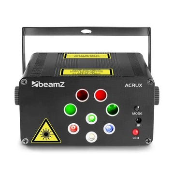 Beamz Acrux Quatro R/G Party Laser System with RGBW LEDs