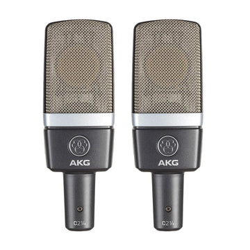 AKG C214ST Matched Pair Large-Diaphragm Condenser Microphone (Stereo Set)