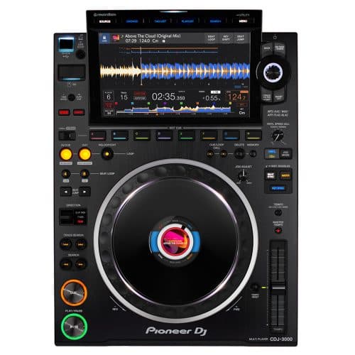 Pioneer CDJ3000 Media Player Controller Pair