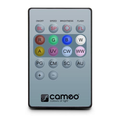 Cameo CLQSREMOTE2 Infrared Remote Control for Q-SPOTS