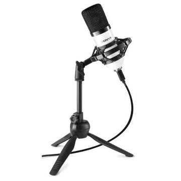 Vonyx CM300W Studio USB Microphone Echo White