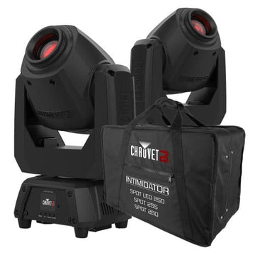 Chauvet DJ Intimidator Spot 260X Pair Pack with Carry Case