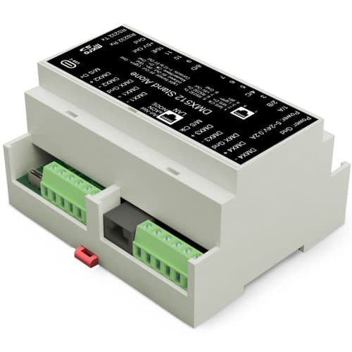 Chromateq DIN-E1024 Ethernet To DMX Stand Alone Interface