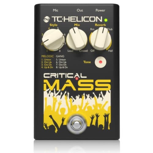 TC Helicon Critical Mass Vocal Stompbox