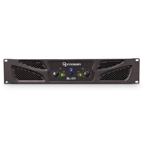Crown XLi800 – Two Channel 300W Power Amplifier (2x 300W @ 4ohm)