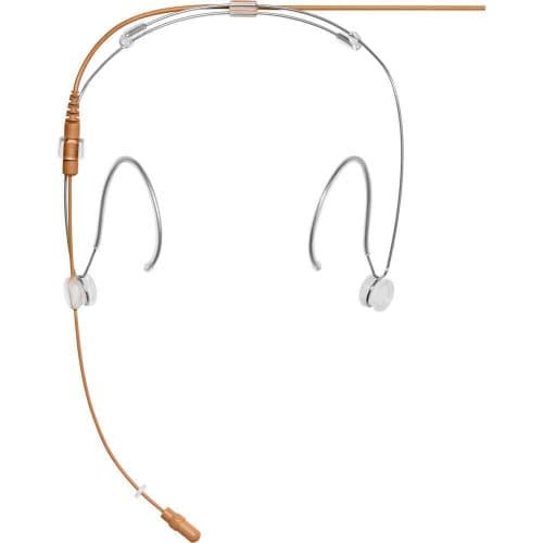 Shure DuraPlex DH5 (MTQG) Omnidirectional Headset Microphone – Cocoa