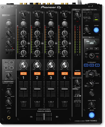 Pioneer DJM-750 MK2 4 Channel DJ Mixer Rekordbox DJ