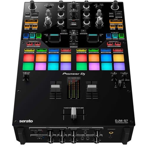 Pioneer DJM-S7 Scratch-Style 2-Channel Performance DJ Mixer