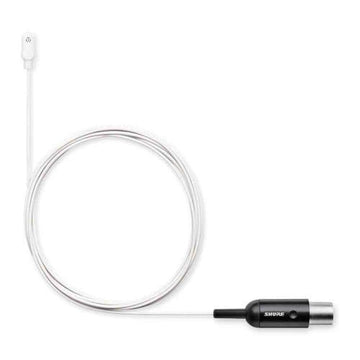 Shure DL4 DuraPlex (MTQG) Omnidirectional Waterproof Lavalier Microphone – White
