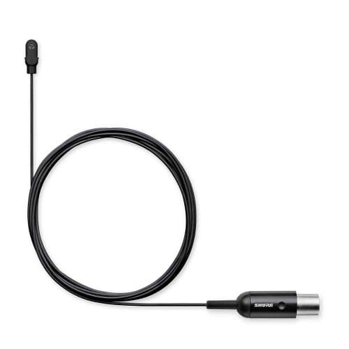 Shure DL4 DuraPlex (MTQG) Waterproof Lavalier Microphone – Black