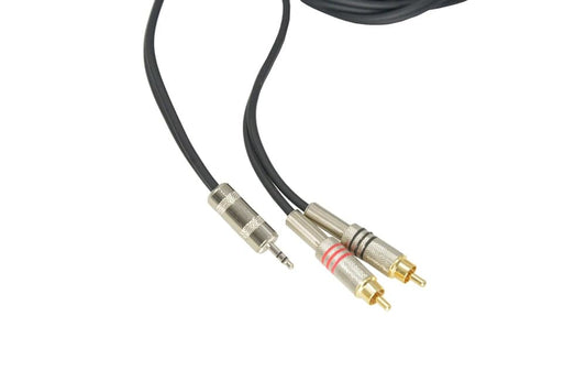 Connex RCJS-6T Pro RCA to Jack Aux Cable 6m