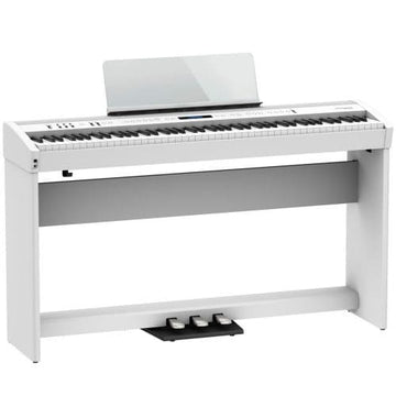 Roland FP60X with Stand Piano Kit Bundle White