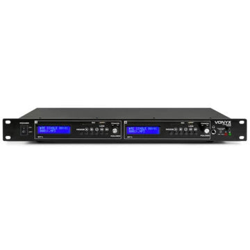 Vonyx VX2USB Twin Media Player w/ USB/SD/BT