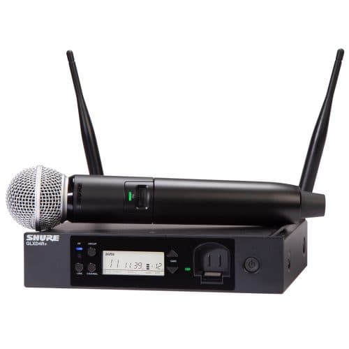 Shure GLXD24R+S58 Wireless Vocal Rack System with SM58
