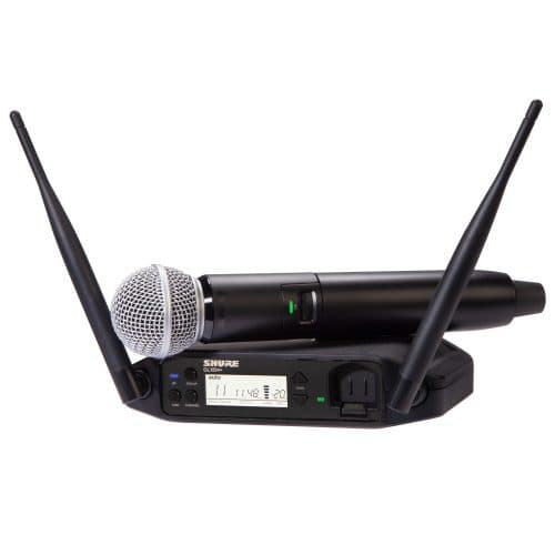 Shure GLXD24+S58 Dual-Band Wireless Vocal System with SM58