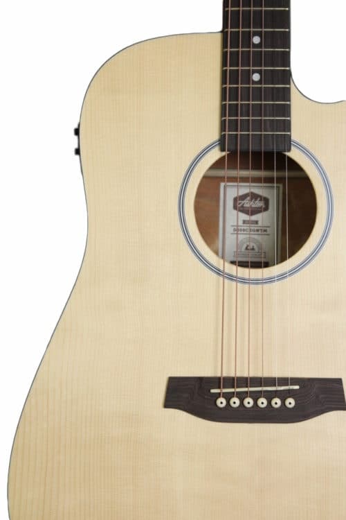 Ashton D20SCEQ NTM Solid Top Acoustic Guitar with EQ