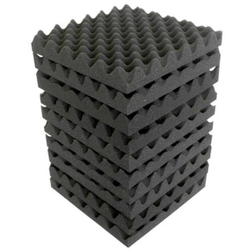 Soundproof Foam Panel AVE ISOPANEL 100 Pack – Charcoal