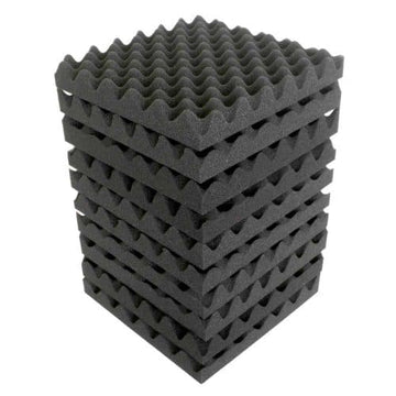 Soundproof Foam Panel AVE ISOSQUARE 20 Pack – Charcoal