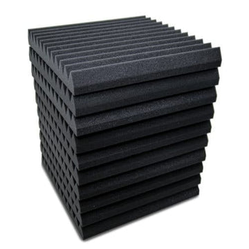 Soundproof Foam Panel AVE ISOPEAK 100 Pack – Black