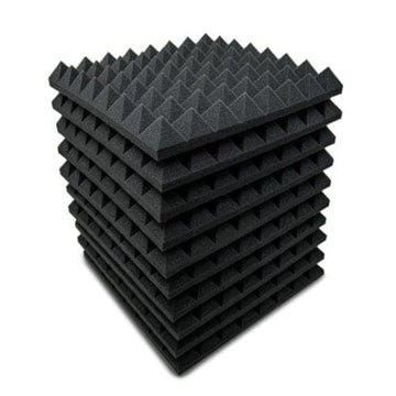 Soundproof Foam Panel AVE ISOPYRAMID 30 Pack – Charcoal