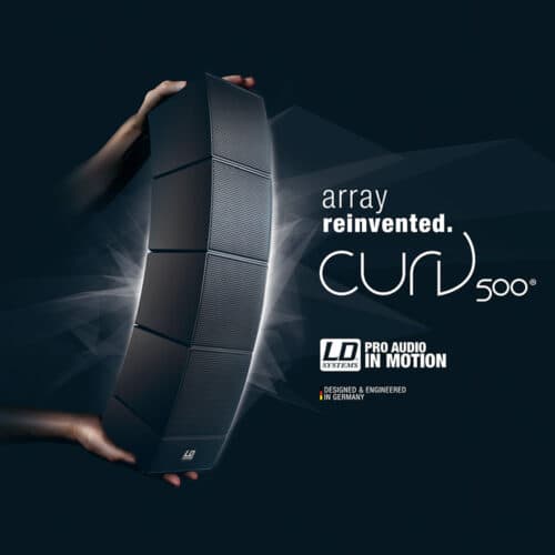 LD Systems CURV 500 ISUB – 10″ Inch Installation Subwoofer 200W Black