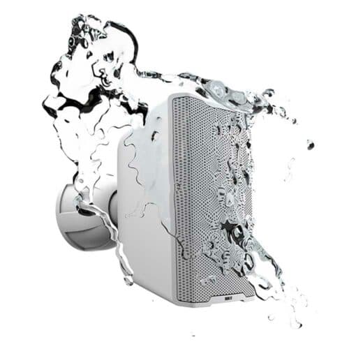 LD Systems DQOR 3TW – 3″ Inch Two-way Passive Indoor/Outdoor IP65 Loudspeaker 70/100V – Pair White