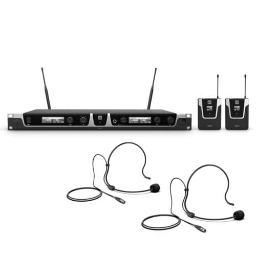 LD Systems U506BPH2 – Dual Wireless Headset Microphone System
