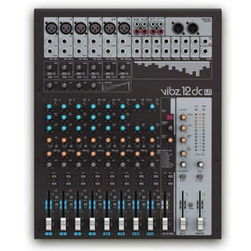 LD Systems VIBZ 12DC – 12 Channel Mixing Console with DFX and Compressor