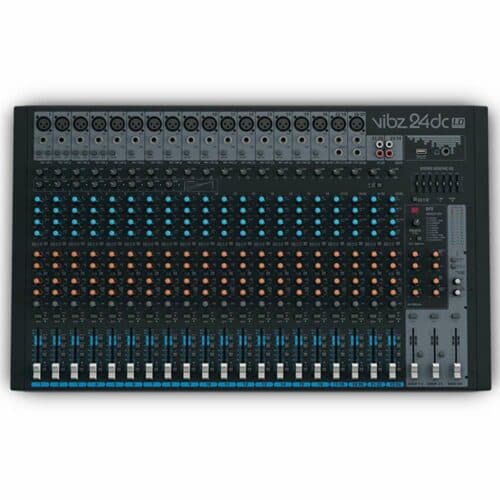 LD Systems VIBZ 24DC – 24 Channel Mixing Console with DFX and Compressor