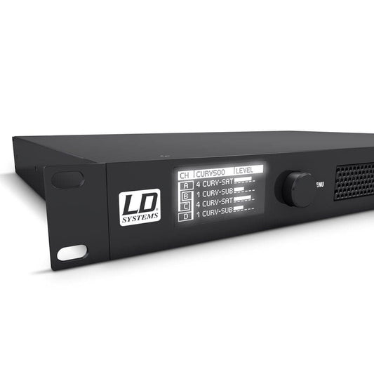 LD Systems Curv500 IAMP 4-Channel Installation Amplifier 4x240W