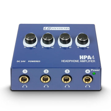 LD Systems HPA4 Headphone Amplifier 4 Channel