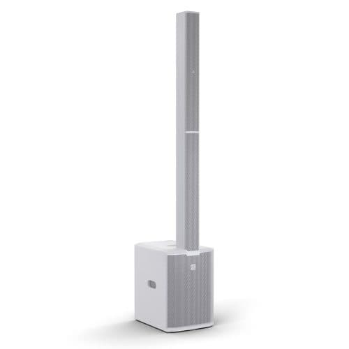 LD Systems MAUI28G3W Powered 12″ Column PA System – White