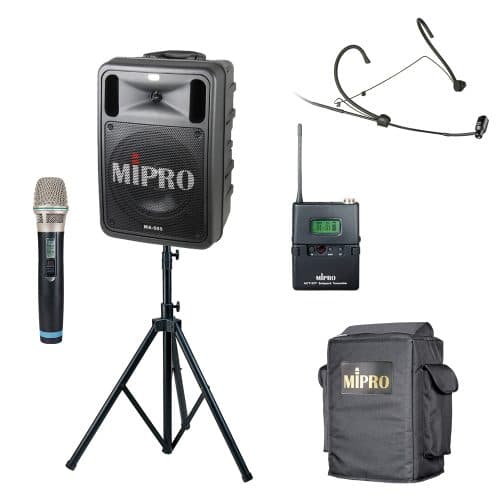 MIPRO MA505-TWO Portable PA System Package