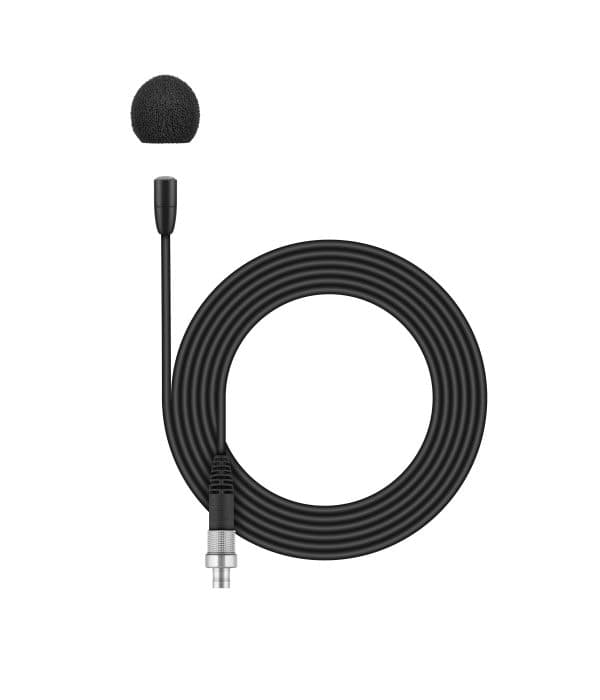 Sennheiser MKE Essential Omni Black 3P Lavalier Microphone with 3-Pin XLR