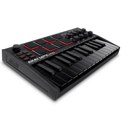 Akai MPK Mini MK3 Black MIDI Keyboard 25 Key with MPC Pads