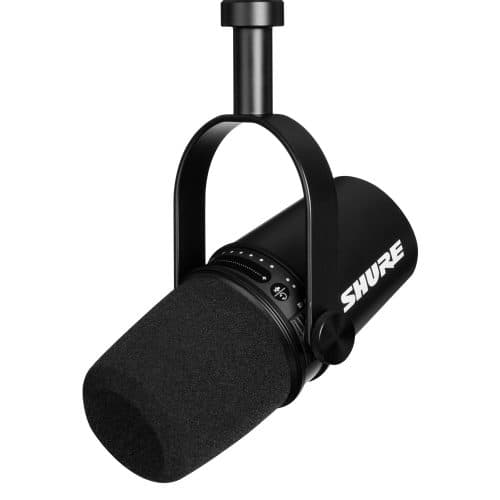 Shure MV7 Podcast Microphone USB/XLR Black