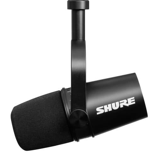 Shure MV7 Podcast Microphone USB/XLR Black