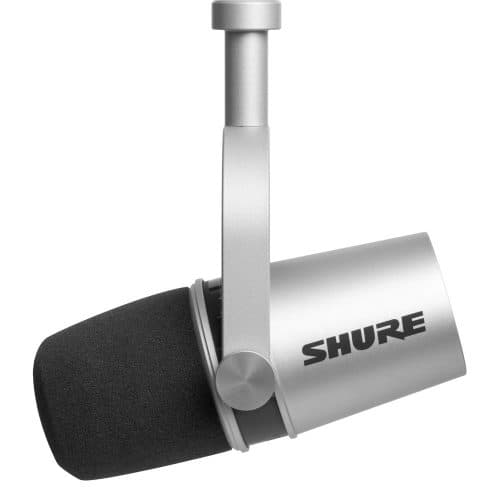 Shure MV7 Podcast Microphone XLR/USB Silver