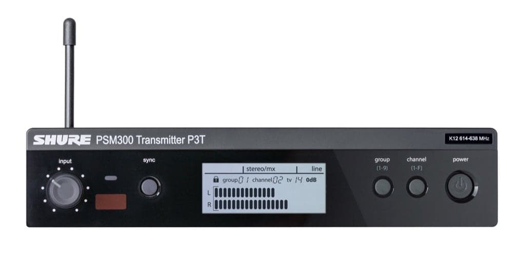 Shure P3TR112G IEM Wireless Monitoring System