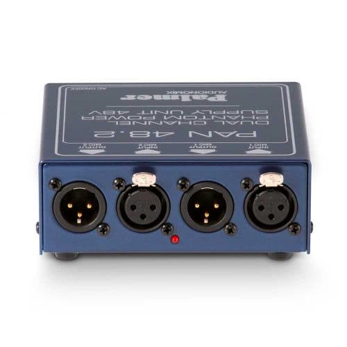 Palmer PAN 48 Phantom Power Supply 2 Channel