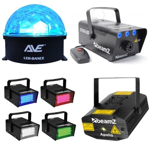 AVE Party Pack 3 Complete Party DJ Lighting Package