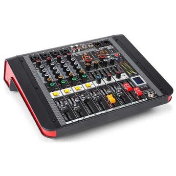 Power Dynamics PDM-M404A 4-Channel Music Mixer with Amplifier