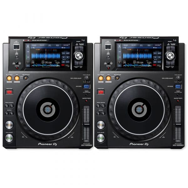 Pioneer DJ XDJ-1000mk2 Pair DJ USB Media Players