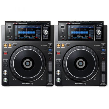 Pioneer DJ XDJ-1000mk2 Pair DJ USB Media Players