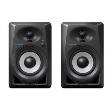 Pioneer DJ DM-40BT Black 4 Inch Monitor Pair Bluetooth