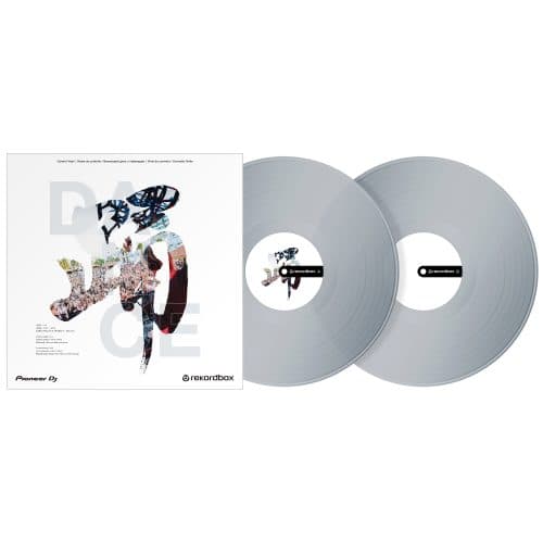 Pioneer DJ RB-VD2-CL Rekordbox DVS Control Vinyl – Transparent (Pair)