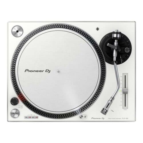 Pioneer PLX-500W Direct Drive Scratch DJ Turntable – White