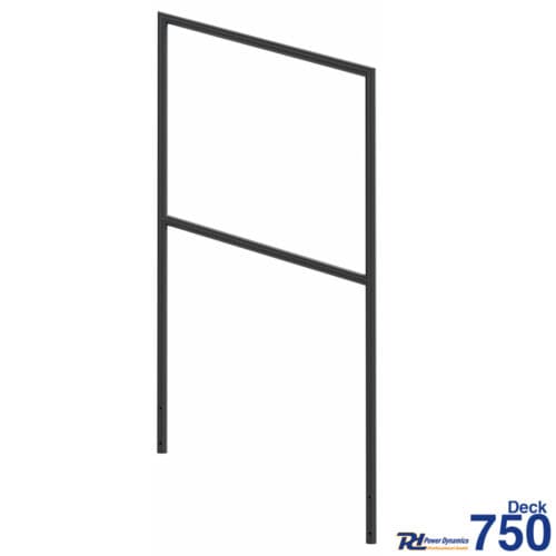 Power Dynamics 750MH – Stage Modular Stairs Handrail for (Deck750)